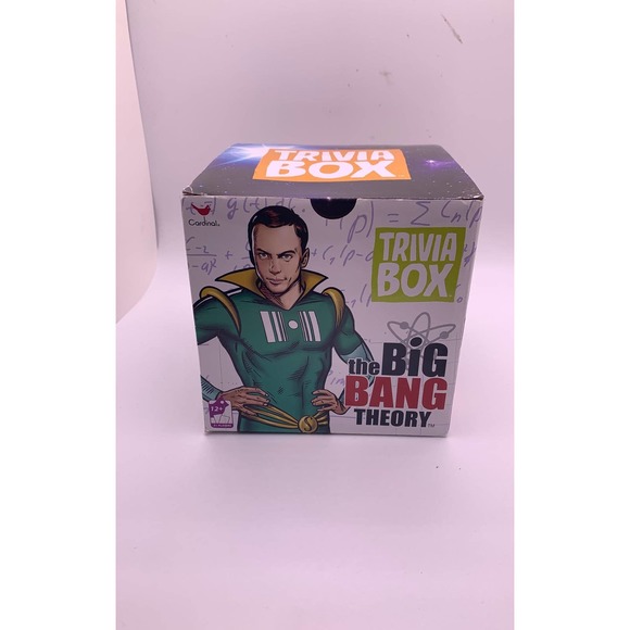 Cardinal Brand The Big Bang Theory Trivia Box Game for 2+ Players! - Picture 1 of 4